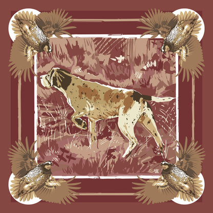 Wine Pointing Strong Pocket Square