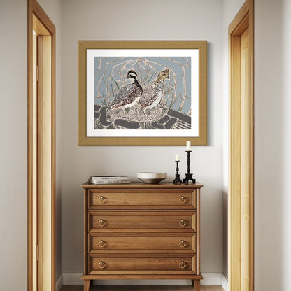 Light Blue Bobwhite Pair